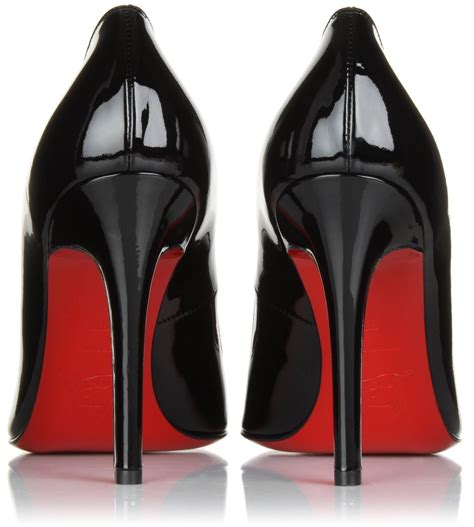 designer shoes w red soles|red soled high heels designer.